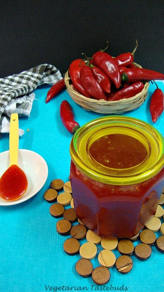 Fresh red chilli chutney recipe 