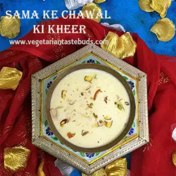 Sama ke Chawal ki Kheer