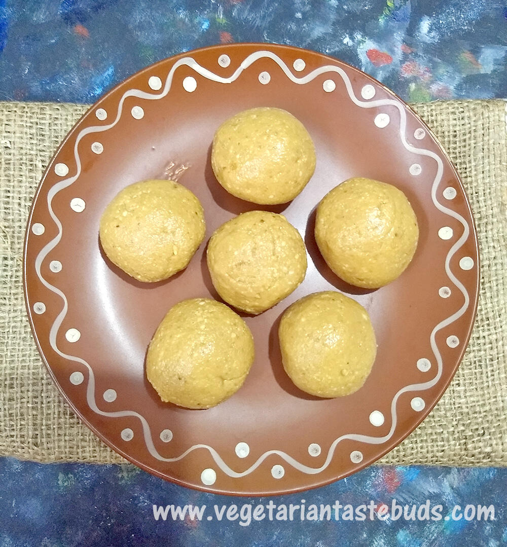 Peanut Ladoo Recipe With Step By Step Photos 3 Ingredients Peanut Ladoo With Jaggery