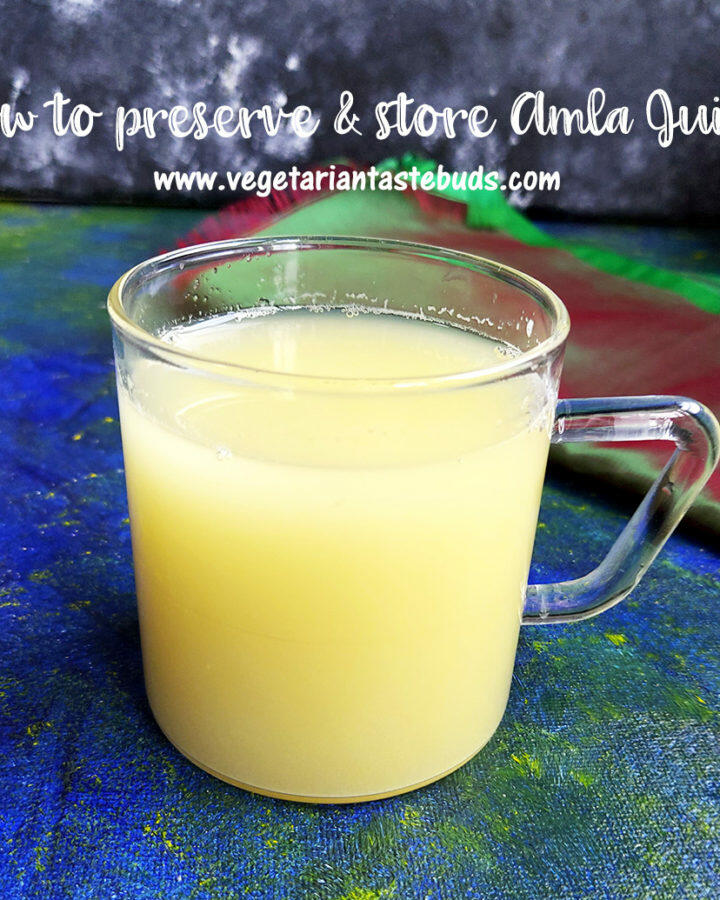 how to preserve and store amla juice