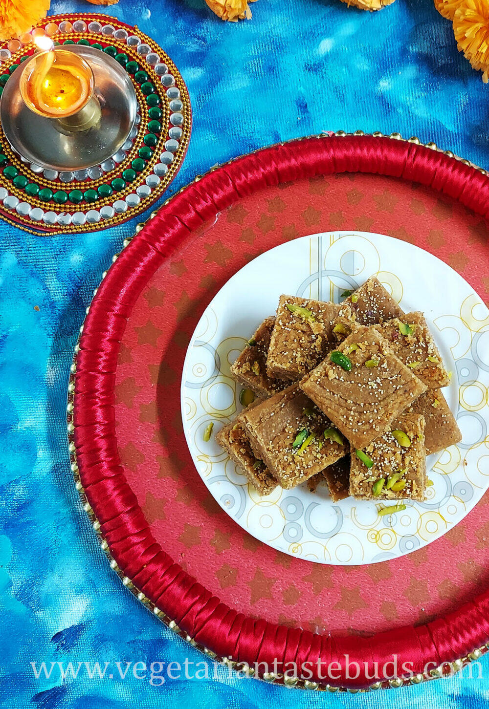 Mohanthal Recipe without Mawa