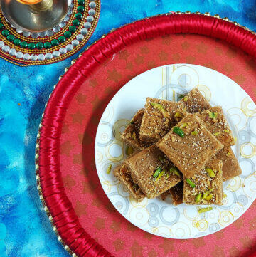 Mohanthal Recipe without Mawa
